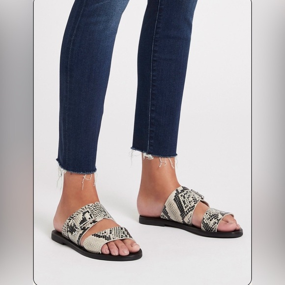 MOTHER HIGH WAISTED LOOKER  ANKLE FRAY JEANS size 24 - Picture 12 of 12